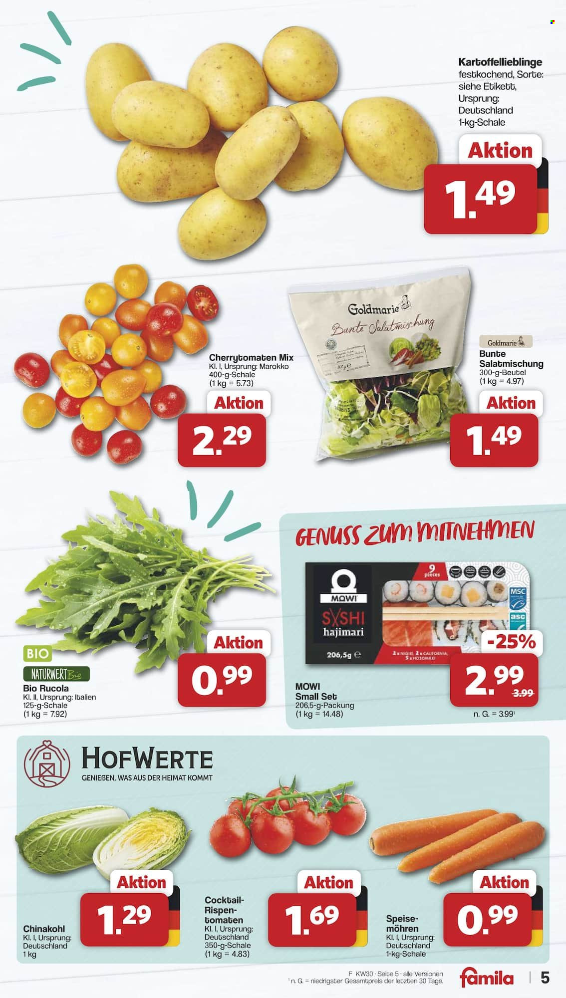 famila Prospekte  - 20.7.2026 - 25.7.2026. Seite 5