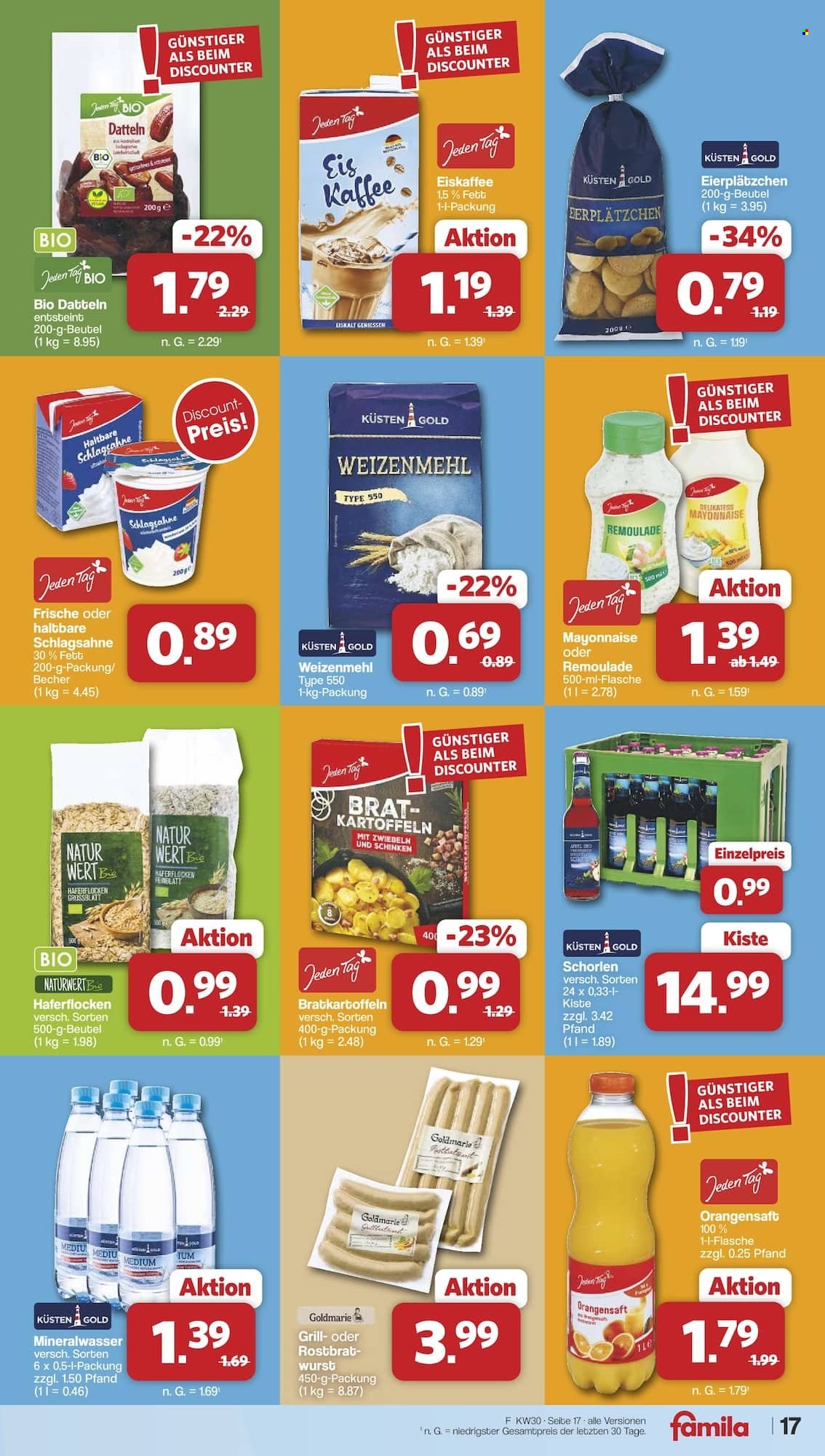 famila Prospekte  - 20.7.2026 - 25.7.2026. Seite 17