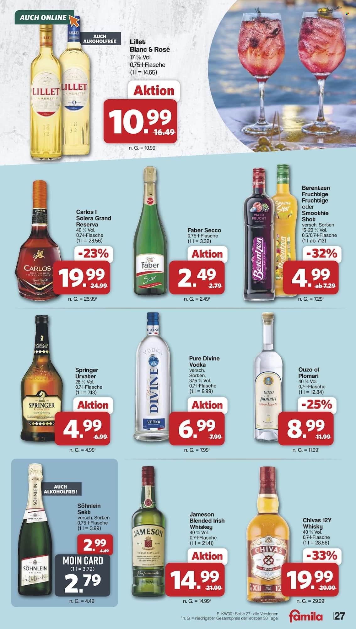 famila Prospekte  - 20.7.2026 - 25.7.2026. Seite 27