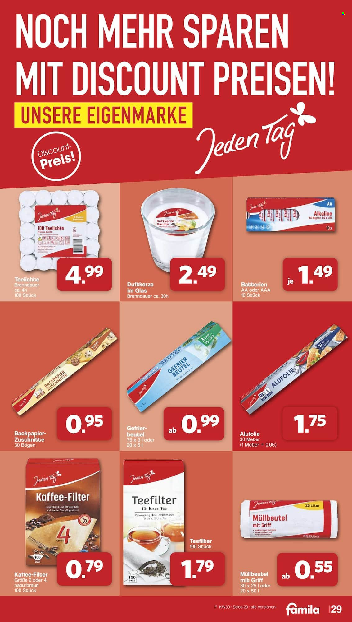 famila Prospekte  - 20.7.2026 - 25.7.2026. Seite 29