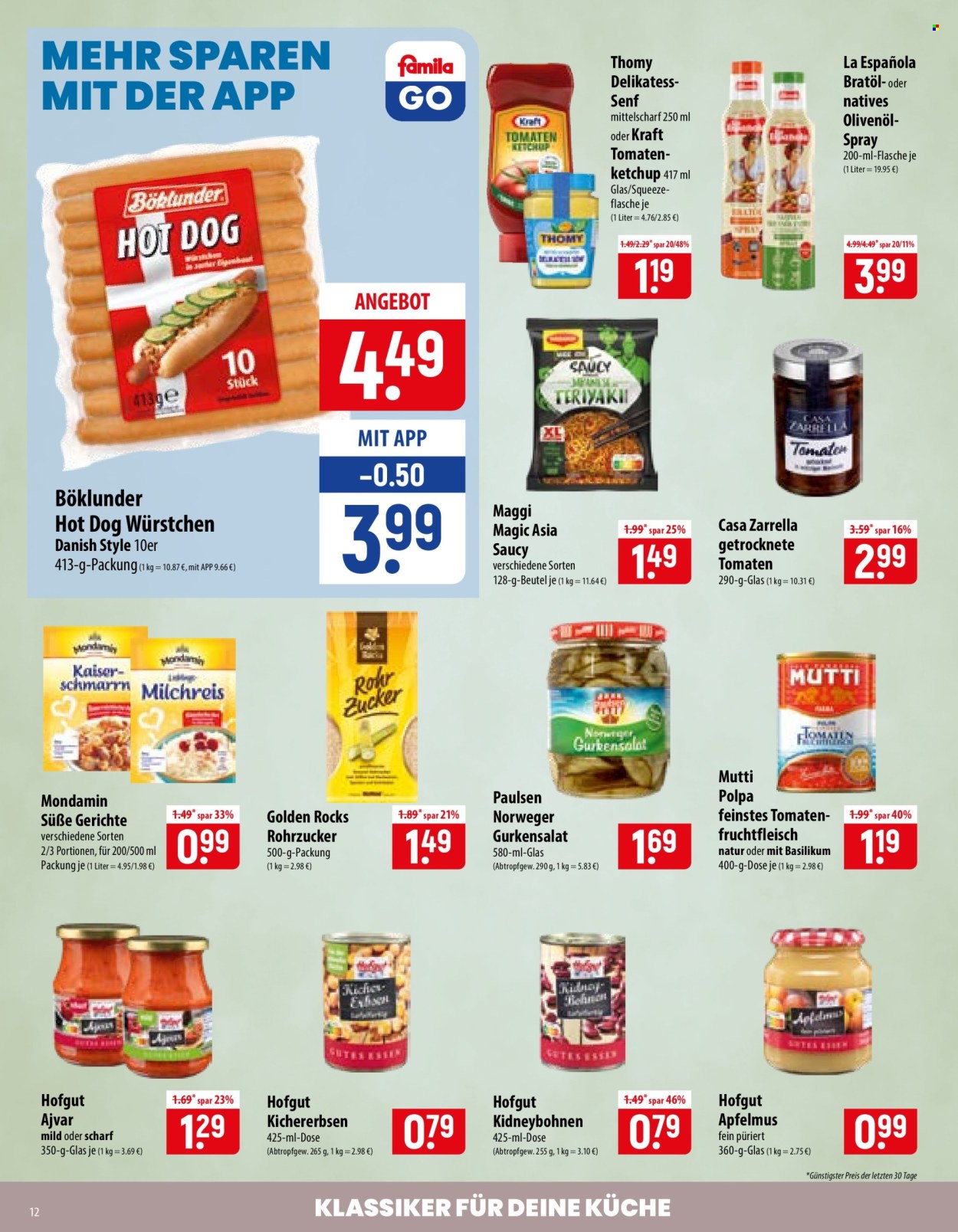 famila Prospekte  - 20.7.2026 - 25.7.2026. Seite 12