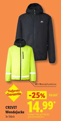 CRIVIT Wendejacke