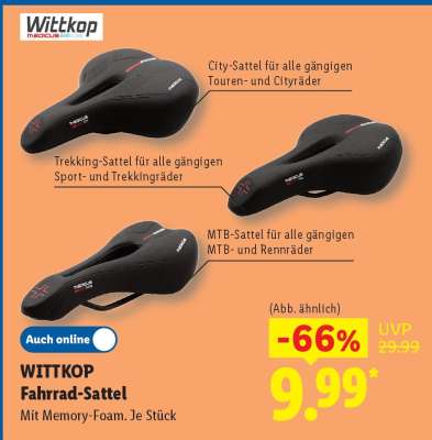Wittkop Fahrrad-Sattel