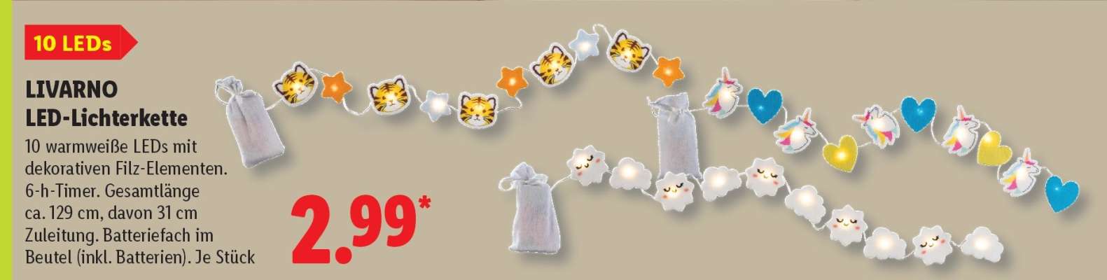 LIVARNO LED-Lichterkette