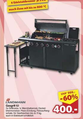 LANDMANN Gasgrill 61