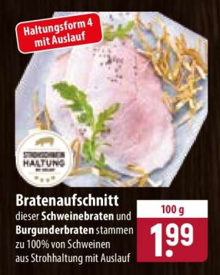 Bratenaufschnitt