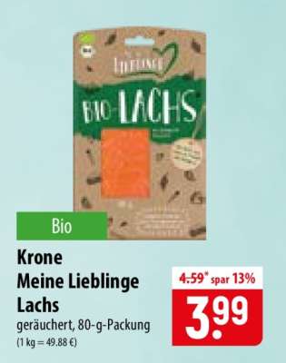 Krone Meine Lieblinge Lachs