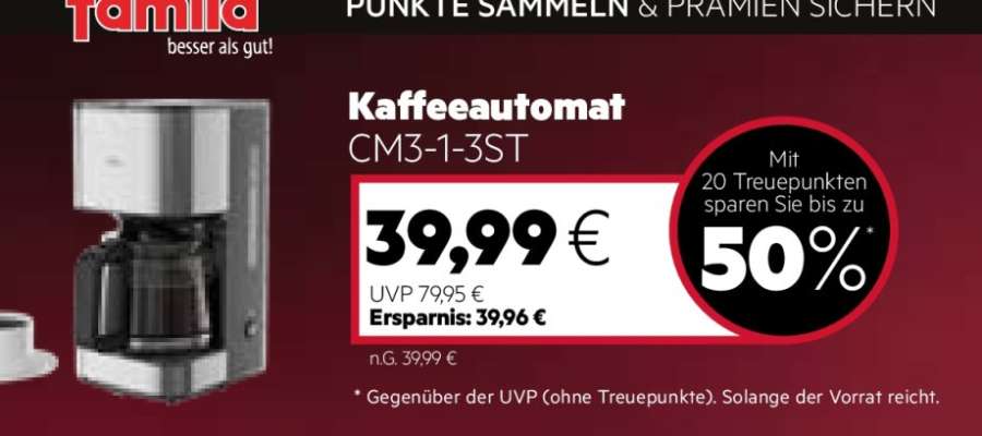 Kaffeeautomat CM3-1-3ST