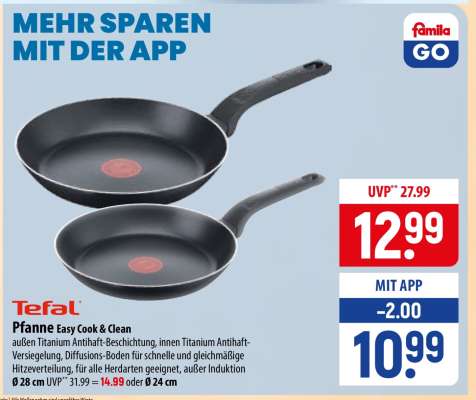 Tefal Pfanne Easy Cook & Clean