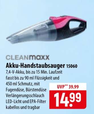 Akku-Handstaubsauger 15060