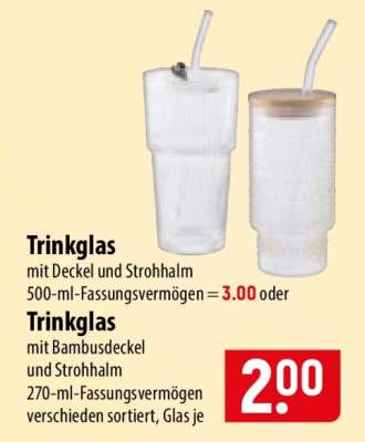 Trinkglas