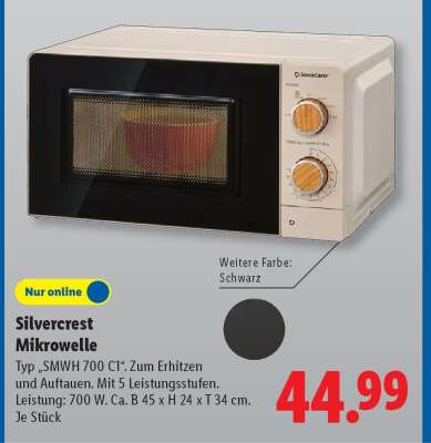 Silvercrest Mikrowelle
