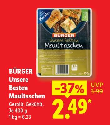 Bürger Unsere Besten Maultaschen