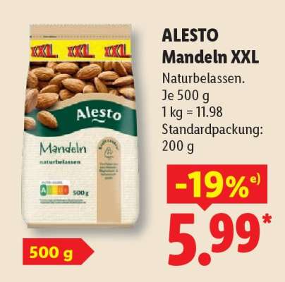 ALESTO Mandeln XXL