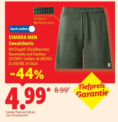 ESMARA MEN Sweatshorts