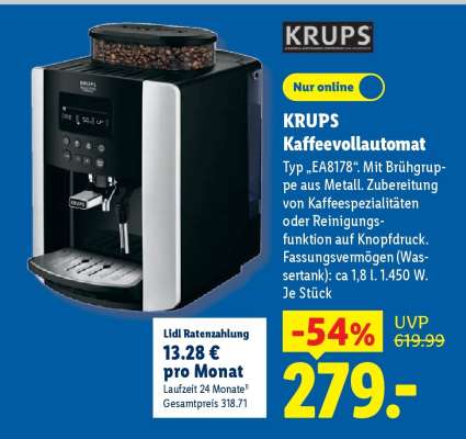 KRUPS Kaffeevollautomat