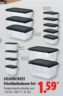 SILVERCREST Frischhaltedosen-Set
