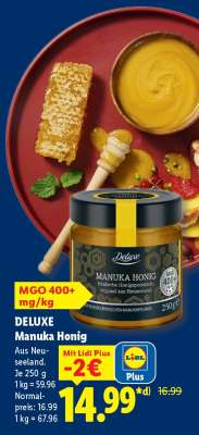 Deluxe Manuka Honig