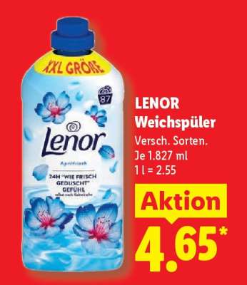 Lenor Weichspüler