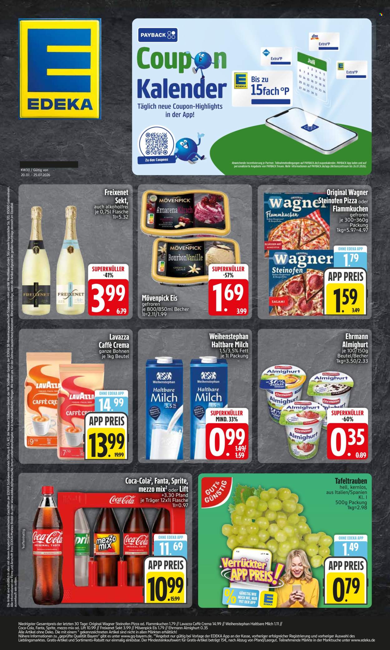 Edeka Prospekte  - 20.7.2026 - 25.7.2026. Seite 1