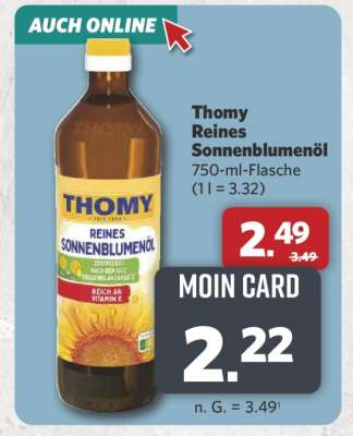 THOMY Reines Sonnenblumenöl