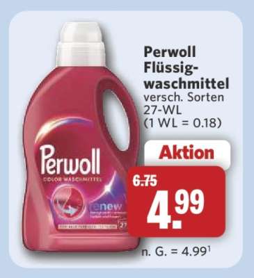 PERWOLL Flüssigwaschmittel