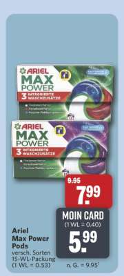 Ariel Max Power Pods