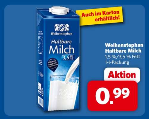 Weihenstephan Haltbare Milch