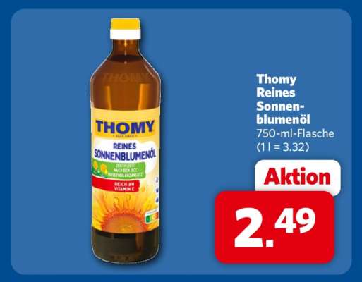 THOMY Reines Sonnenblumenöl