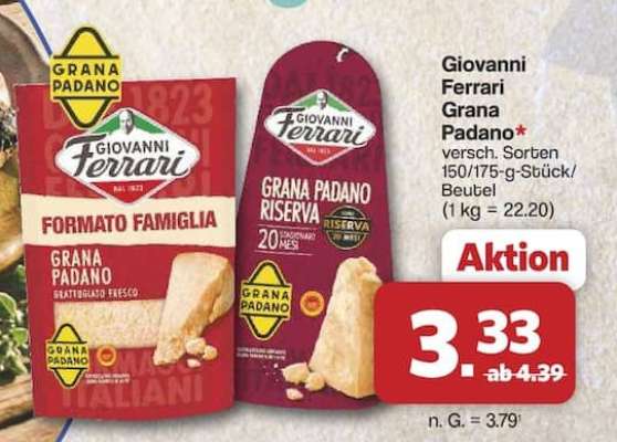 GIOVANNI FERRARI Grana Padano