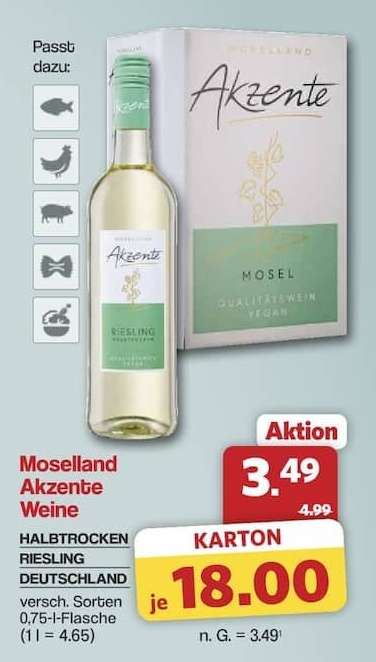 Moselland Akzente Weine