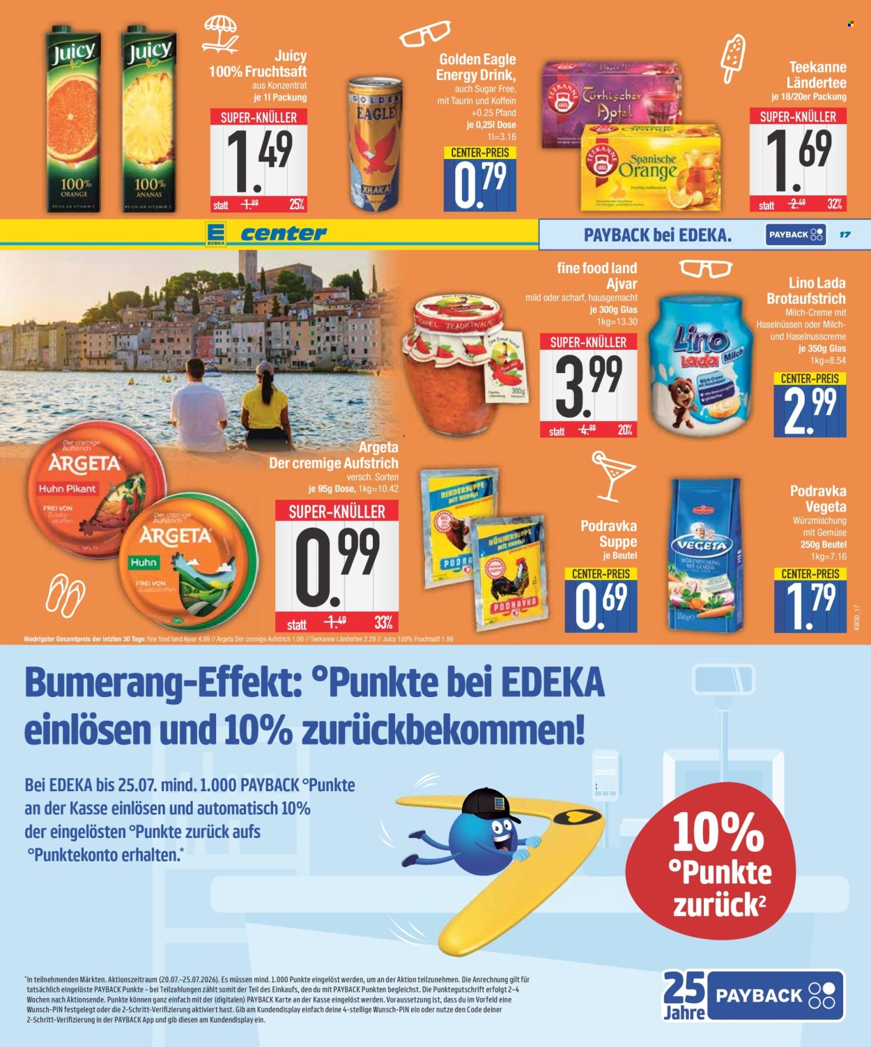 Edeka Prospekte  - 20.7.2026 - 25.7.2026. Seite 17