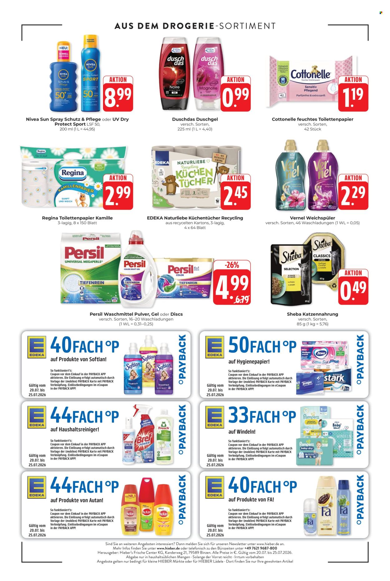 Edeka Prospekte  - 20.7.2026 - 25.7.2026. Seite 16