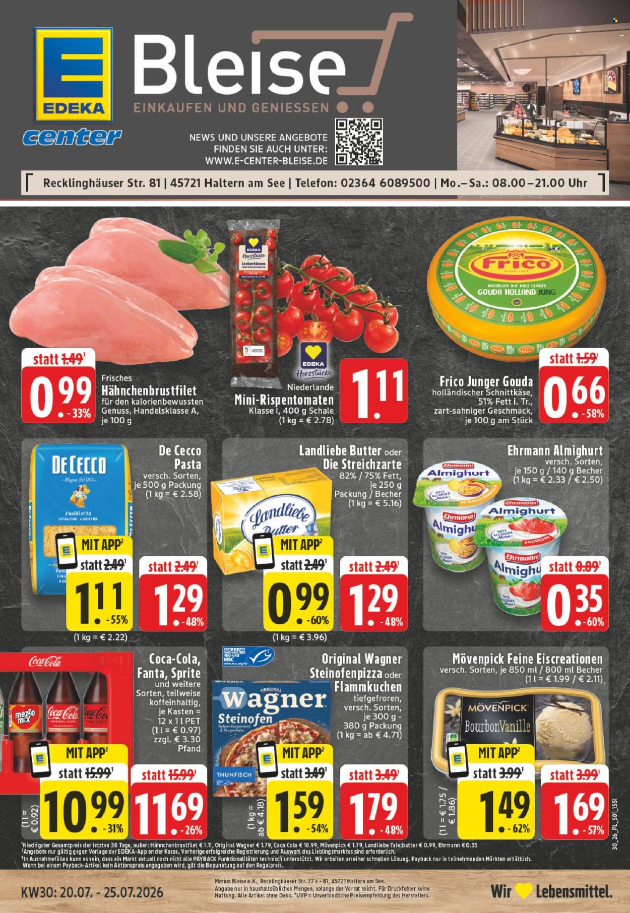 Edeka Prospekte  - 20.7.2026 - 25.7.2026. Seite 1