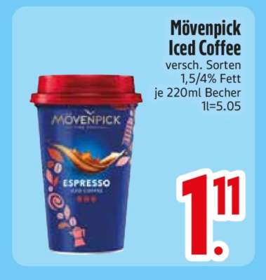 Mövenpick Iced Coffee