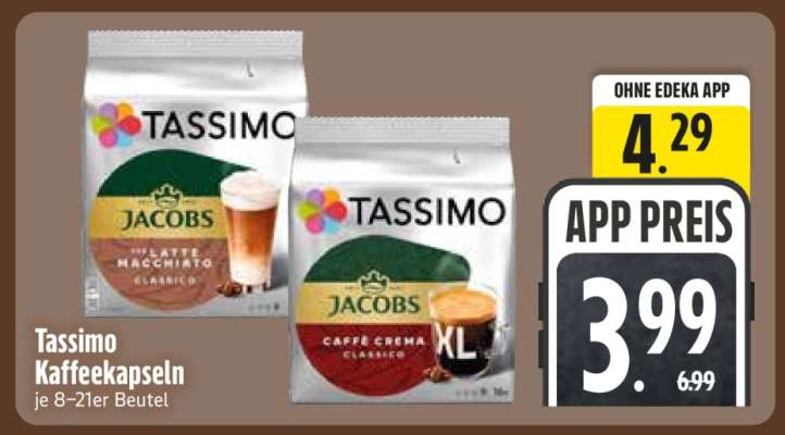 Tassimo Kaffeekapseln