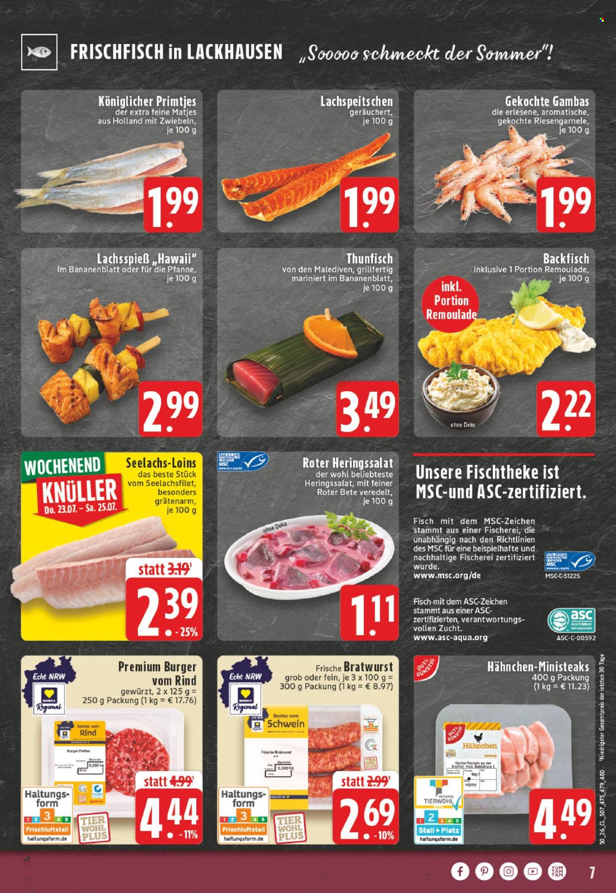 Edeka Prospekte  - 20.7.2026 - 25.7.2026. Seite 7