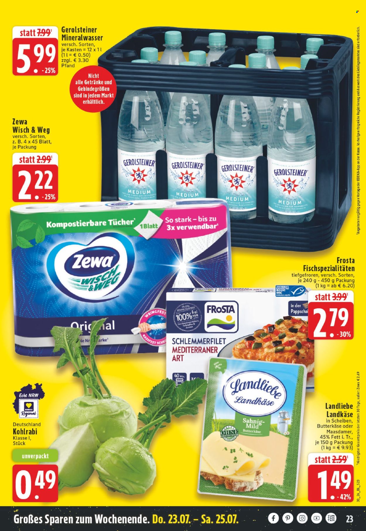 Edeka Prospekte  - 20.7.2026 - 25.7.2026. Seite 23
