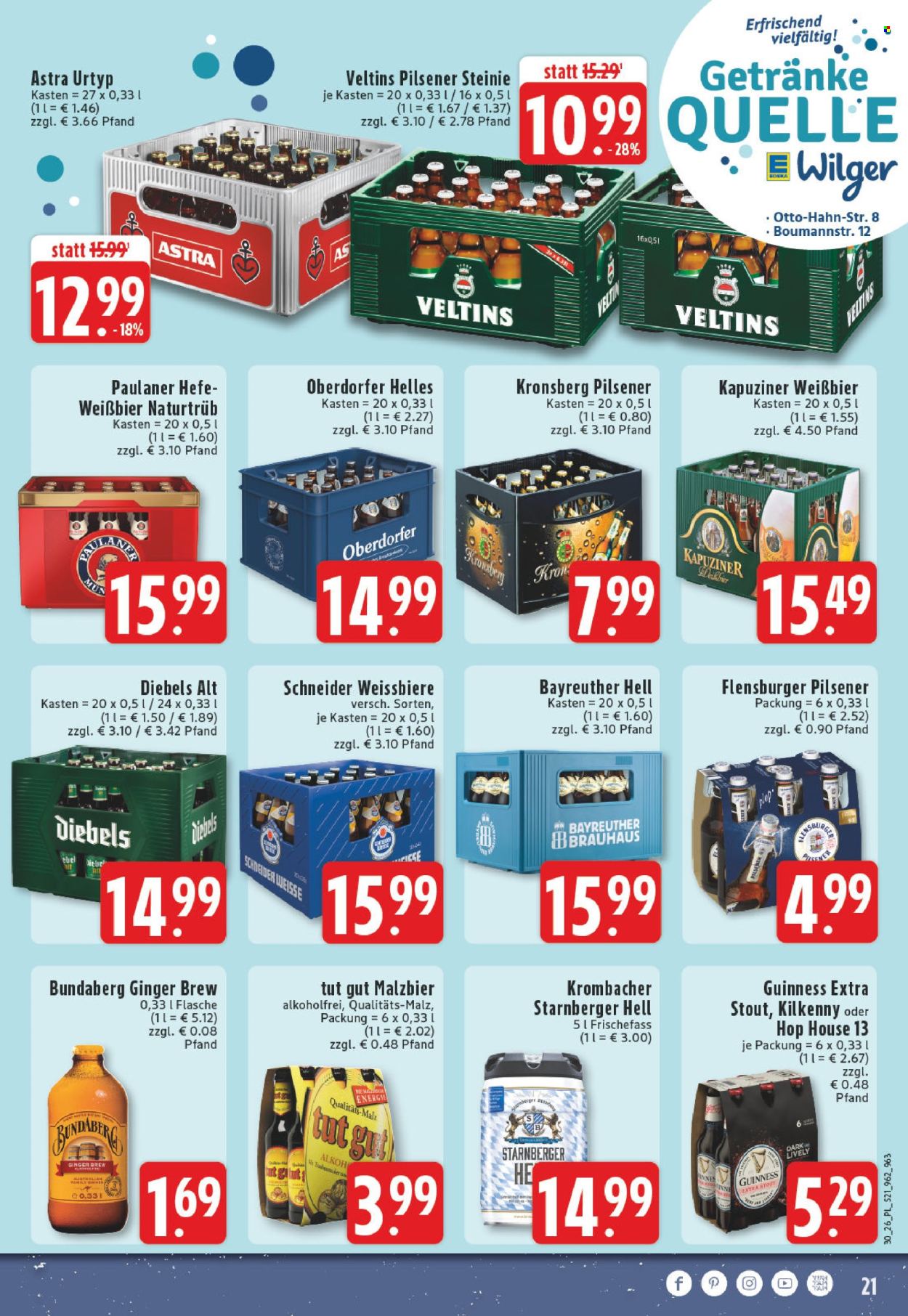 Edeka Prospekte  - 20.7.2026 - 25.7.2026. Seite 21