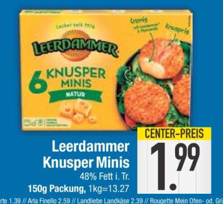 Leerdammer Knusper Minis