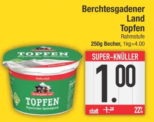 Berchtesgadener Land Topfen