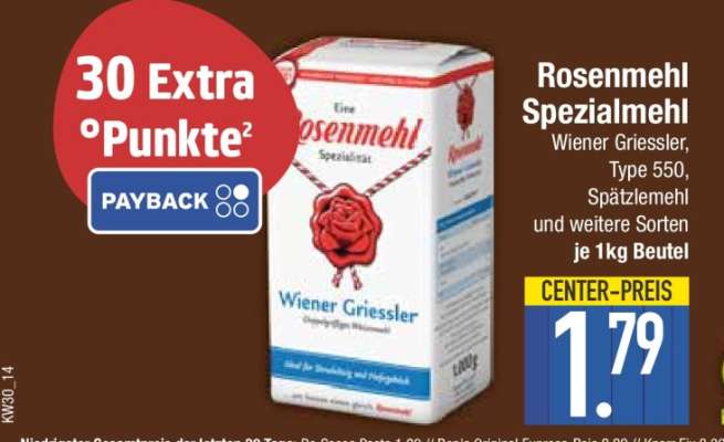 Rosenmehl Spezialmehl
