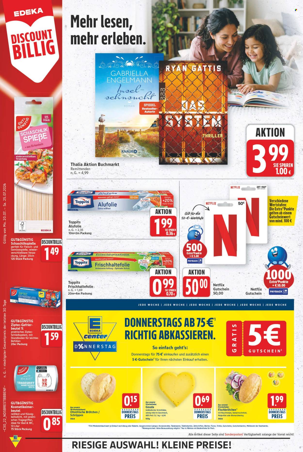 E center Prospekte  - 20.7.2026 - 25.7.2026. Seite 22