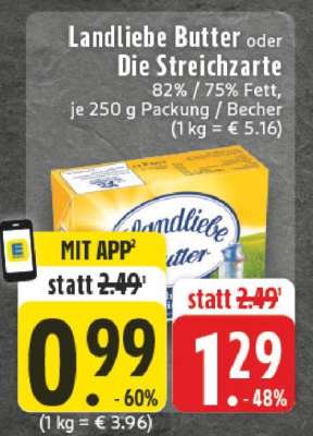 LANDLIEBE Butter oder Die Streichzarte