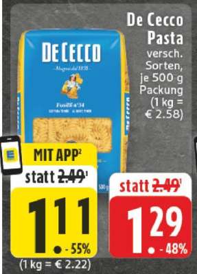 De Cecco Pasta