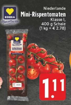 Mini-Rispentomaten