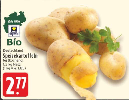 Bio-Speisekartoffeln