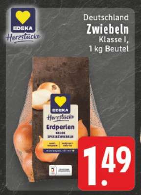 Deutschland Zwiebeln