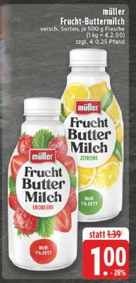 MÜLLER Frucht- Buttermilch