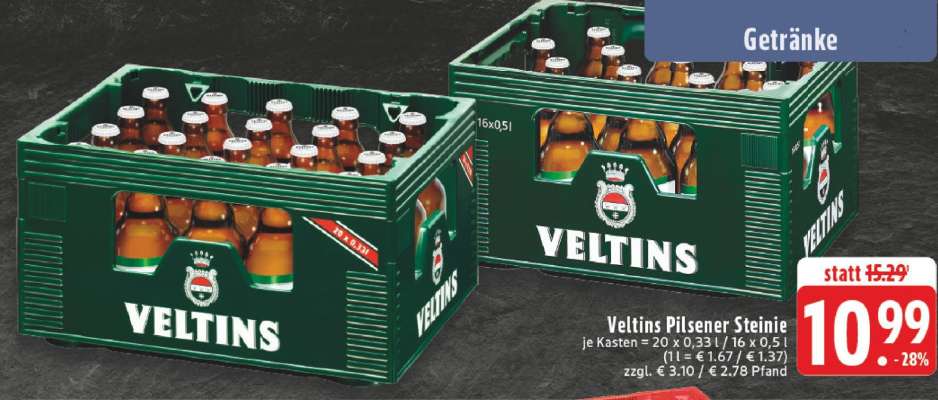 Veltins Pilsener Steinie